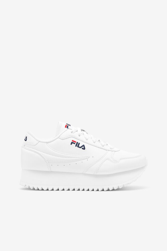 Fila Sneakers Womens White - Orbit - Philippines 7593120-JX